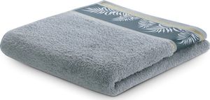 AmeliaHome Ręcznik kąpielowy Pavos popielaty 50x90 cm 1