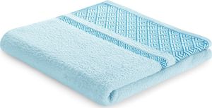 AmeliaHome Ręcznik kąpielowy Volie błękitny 50x90 cm 1