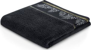 AmeliaHome Ręcznik kąpielowy Pavos czarny 70x140 cm 1