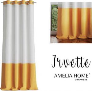 AmeliaHome SCURT/AH/IRVETTE/EYELETS/YELLOW/140X250 1
