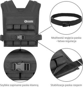 HMS Kamizelka treningowa z obciążeniem 16 kg (KTO16) 11