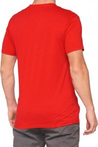 100% T-shirt 100% TILLER krótki rękaw red roz. M (NEW) 3