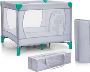 Moolino Łóżeczko turystyczne Kojec Moolino Cubo Zielone P700G 9