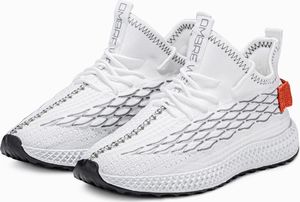 Ombre Buty męskie sneakersy T372 - białe 42 2