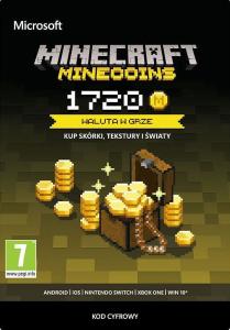 Microsoft Minecraft kod doładowujący 1720 MineCoins 1
