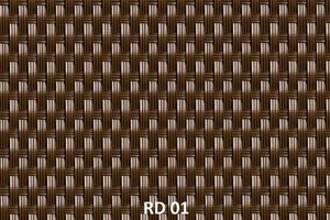 Basari Mata osłona na balkon OCZKOWANA NA WYMIAR JASNY BRĄZ 5