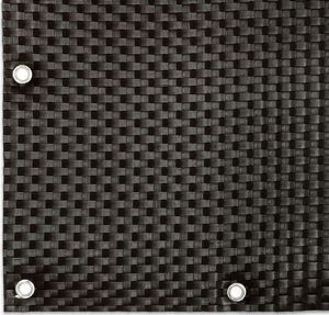 Basari Mata osłona na balkon OCZKOWANA NA WYMIAR C-Y BRĄZ 3