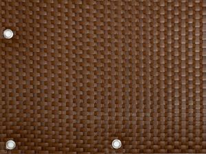 Basari Mata osłona na balkon OCZKOWANA NA WYMIAR MIODOWY 3