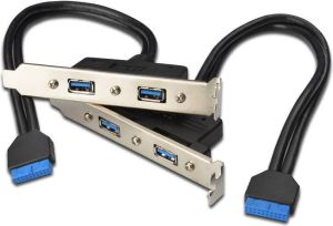Digitus Śledź 2x USB 3.0 (DK-300306-002-S) 1