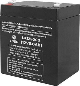 CSSB Akumulator 12V 5Ah (LX1250CS) 1