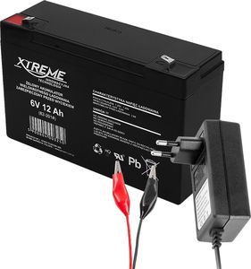 Xtreme Akumulator  6V/12Ah + ładowarka (82-201#) 1