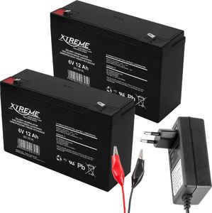 Xtreme Akumulator 6V/12Ah + ładowarka (82-201#) 2