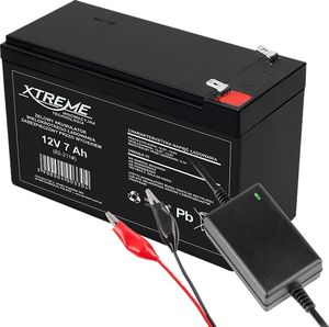 Xtreme Akumulator  12V/7Ah + ładowarka (82-211#) 1