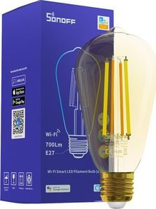 Sonoff Smart żarówka LED Sonoff B02-F-ST64 filament 5