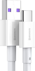 Kabel USB Baseus USB-A - USB-C 1 m Biały (CATYS-02) 2