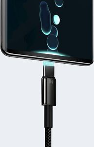 Kabel USB Baseus USB-A - USB-C 1 m Czarny (CATWJ-B01) 11