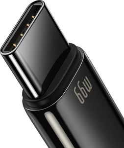 Kabel USB Baseus USB-A - USB-C 1 m Czarny (CATWJ-B01) 2