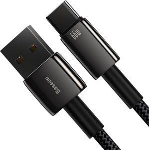 Kabel USB Baseus USB-A - USB-C 1 m Czarny (CATWJ-B01) 4