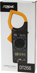Xtreme Miernik tester napięcia cyfrowy XTREME DT266 + przewody pomiarowe etui 5