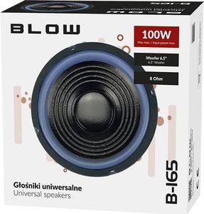 Głośnik samochodowy Blow Głośnik niskotonowy uniwersalny BLOW B-165 8Ohm 100 W 3