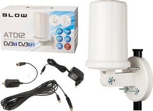 Antena RTV Blow Antena DVB-T ATD12 aktywna wewnętrzna/zewnętrzna 4
