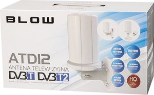 Antena RTV Blow Antena DVB-T ATD12 aktywna wewnętrzna/zewnętrzna 5