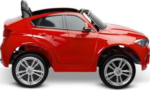 Toyz Samochód auto na akumulator Caretero Toyz BMW X6 akumulatorowiec + pilot zdalnego sterowania - czerwony 3