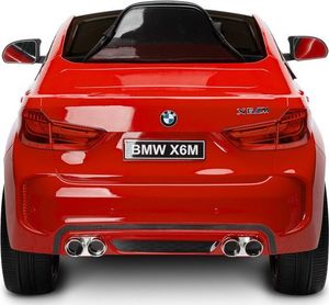 Toyz Samochód auto na akumulator Caretero Toyz BMW X6 akumulatorowiec + pilot zdalnego sterowania - czerwony 6