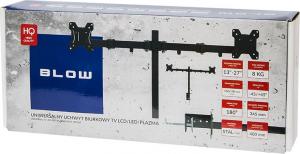 Blow Uchwyt biurkowy na 2 monitory 13" - 27" (76-871#) 6