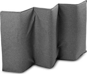 Caretero Łóżeczko turystyczne BASIC PLUS kojec + torba - grafitowe 8