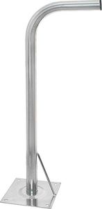 Blow Uchwyt maszt antenowy ścienny gięty z płytą czołową wzmacniany 40/660 cynkowany 2