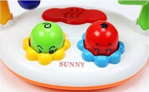 KIK Zabawka edukacyjna interaktywna grzechotka muzyczne królestwo 4