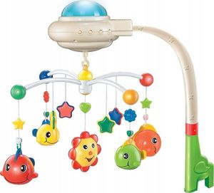 LTC Karuzela z projektorem rybkami do łóżeczka 3