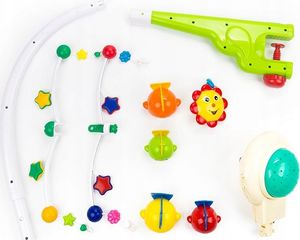 LTC Karuzela z projektorem rybkami do łóżeczka 7