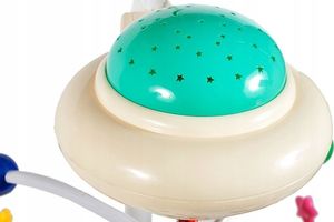 LTC Karuzela z projektorem rybkami do łóżeczka 8