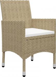 vidaXL 3-częściowy zestaw mebli ogrodowych beżowy (30676) 3