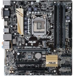 Płyta główna Asus B150M-PLUS, B150, DDR4, SATA3, USB 3.0, mATX (90MB0PL0-M0EAY0) 2