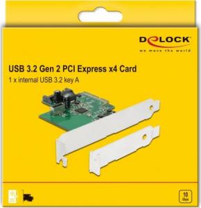 Kontroler Delock PCIe 3.0 x4 - 20-pin USB 3.2 gen 2 (89029) 3
