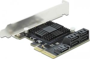 Kontroler Delock PCIe 3.0 x4 - 5x SATA III (90498) 1