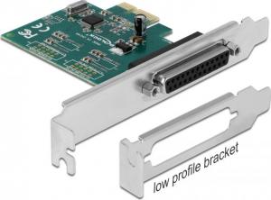 Kontroler Delock PCIe x1 - port równoległy DB-25 (90412) 3