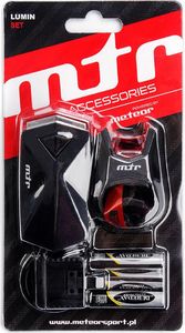 Meteor ZESTAW LAMPEK ROWEROWYCH METEOR LUMIN Uniwersalny 2