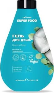 Cafe Mimi SUPER FOOD Żel pod prysznic, Kokos i Lotos, 370 ml - CAFE MIMI 1
