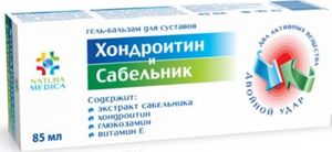 twins tek Żel balsam kosmetyczny Chondroityna i Sabelnik, 85 ml - Twins Tec 1
