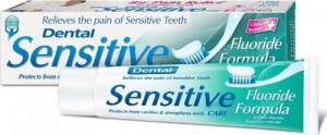Dental DENTAL Sensitive Pasta do zębów wrażliwych z fluorem,100ml 1