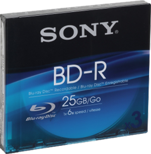 Sony BD-R 25GB (BNR25SL) 1
