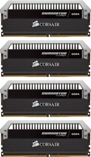Pamięć Corsair Dominator Platinum, DDR4, 64 GB, 3000MHz, CL15 (CMD64GX4M4B3000C15) 1