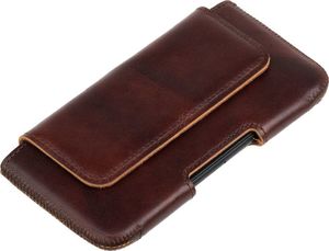 Surazo Etui do telefonu Surazo skóra naturalna Belt case - Western Ciemny Brązowy (51111-297) - 51111-297 6