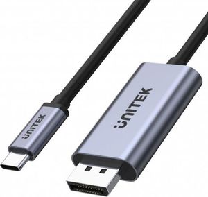 Adapter USB Unitek USB-C - DisplayPort Czarny  (V1409A) 1