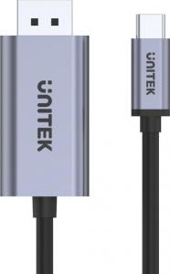 Adapter USB Unitek USB-C - DisplayPort Czarny  (V1409A) 3