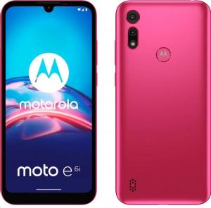 Smartfon Motorola Moto E6i 2/32GB Dual SIM Różowy  (08400232146460) 2